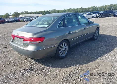 2006 Hyundai Azera Limited/Se z USA, uszkodzony, nr VIN KMHFC46F46A053805